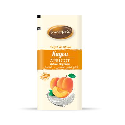 MECİTEFENDİ DOĞAL KİL MASKE-KAYISI TEK KULLANIM- (20gr*24 ADET)