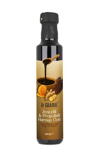 LA GRAİNE ZENCEFİL PROPOLİSLİ HARNUP ÖZÜ 350 GR