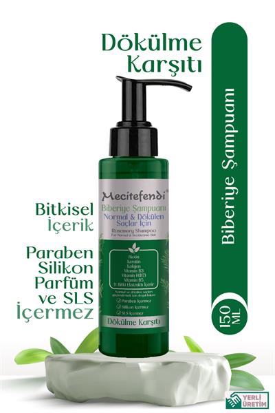 Biberiye Şampuanı 150 ml (Biotin, Keratin ve Kolajen İçerikli)