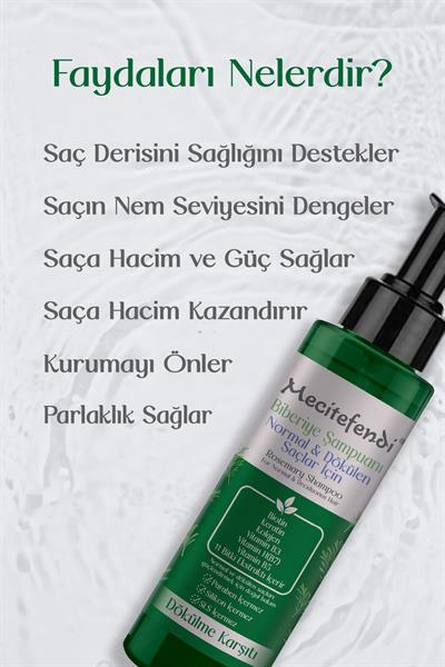 Biberiye Şampuanı 150 ml (Biotin, Keratin ve Kolajen İçerikli)