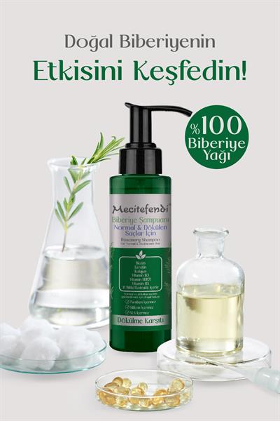 Biberiye Şampuanı 150 ml (Biotin, Keratin ve Kolajen İçerikli)