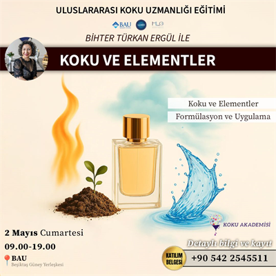 Bihter Türkan ERGÜL Koku ve Elementler