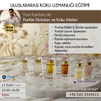 Yasir Kantarcı Parfüm Üretim Aşamaları