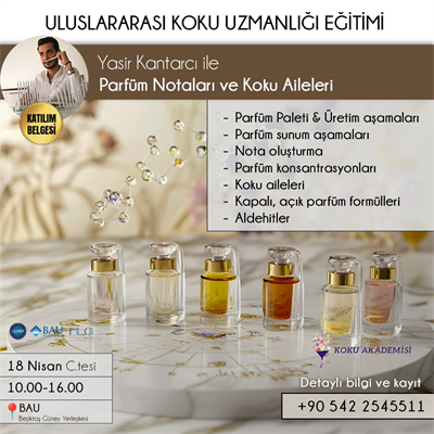 Yasir Kantarcı Parfüm Üretim Aşamaları