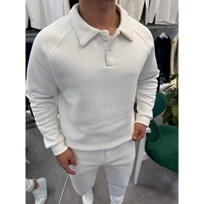 3 İPLİK POLO YAKA İÇİ PAMUK ŞARDONLU