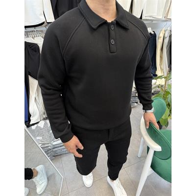 3 İPLİK POLO YAKA İÇİ PAMUK ŞARDONLU