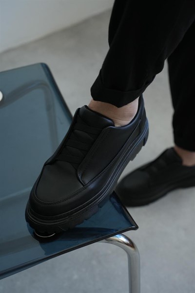 703 MODEL PREMIUM AYAKKABI TAM SİYAH