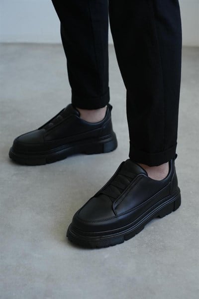 703 MODEL PREMIUM AYAKKABI TAM SİYAH