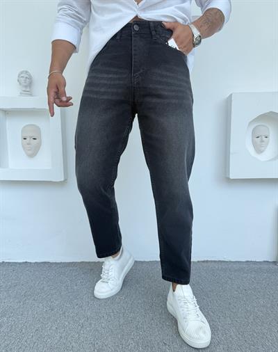 AA Kalite Boyfriend Kot Pantolon Antrasit