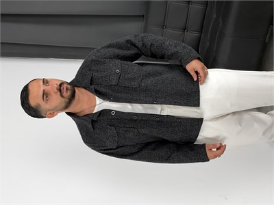 Astarlı Boxy Kalıp Mevsimlik Ceket Siyah