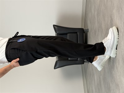 BELİ İPLİ PREMİUM JOGGER PANTOLON SİYAH