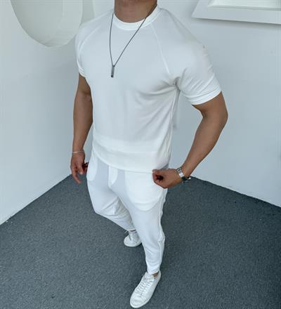 Boyfriend Crap Takım Beyaz