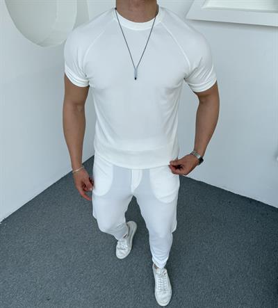 Boyfriend Crap Takım Beyaz