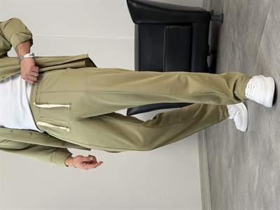 ÇIMA DETALI PREMİUM ÖRME TAKIM YEŞİL