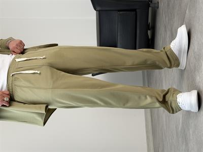 ÇIMA DETALI PREMİUM ÖRME TAKIM YEŞİL