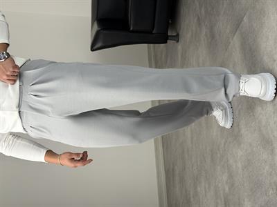 CRAP PİLELİ BAGGY PANTOLON GRİ