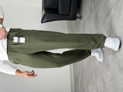 CRAP PİLELİ BAGGY PANTOLON HAKİ YEŞİLİ