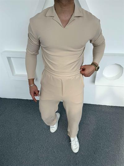 Crep Hemşire Takım Krem