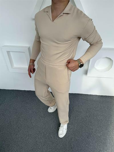 Crep Hemşire Takım Krem