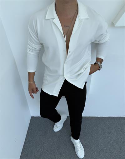 Duble Paça Uzunkol Gömlek Takım