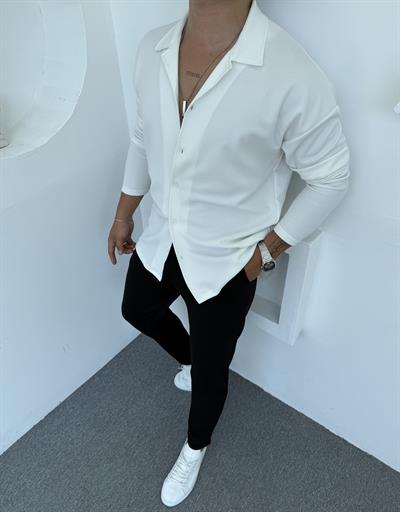 Duble Paça Uzunkol Gömlek Takım