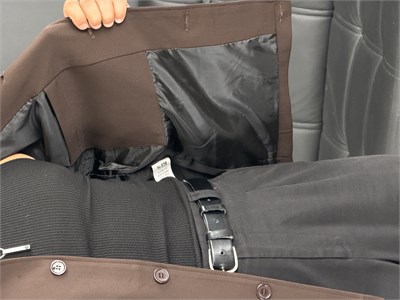 Düğmeli Klasik Ceket Acı Kahve