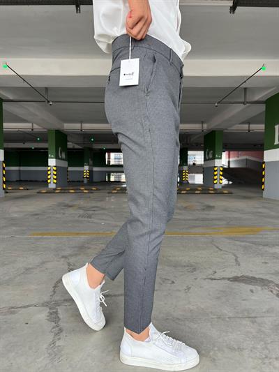 Gramajlı Klasik Kumaş Pantolon Antrasit