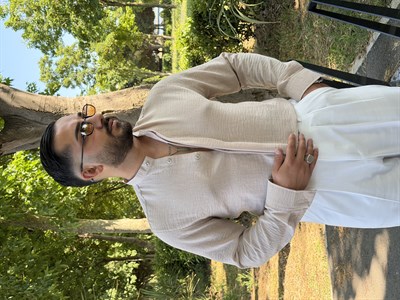 HAKİM YAKA UZUNKOL PAMUK GÖMLEK BEJ
