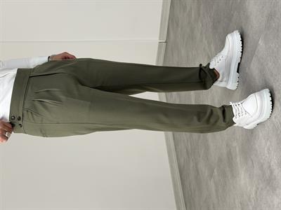 HARVEST MODEL İTALYAN KESİM PREMİUM KUMAŞ PANTOLON ÇAĞLA YEŞİLİ