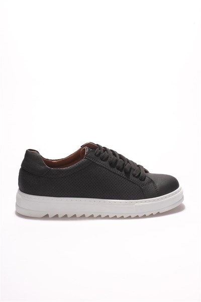 HD MODEL CASUAL AYAKKABI SİYAH TABAN BEYAZ