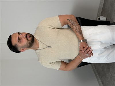 HFA BİSİKLET YAKA PAMUK TRİKO TİŞÖRT BEJ