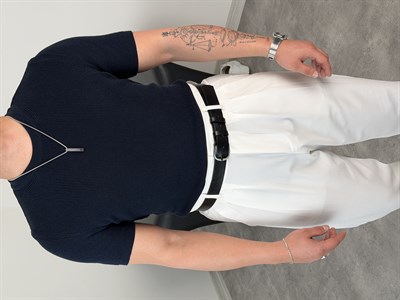 HFA BİSİKLET YAKA PAMUK TRİKO TİŞÖRT LACİVERT