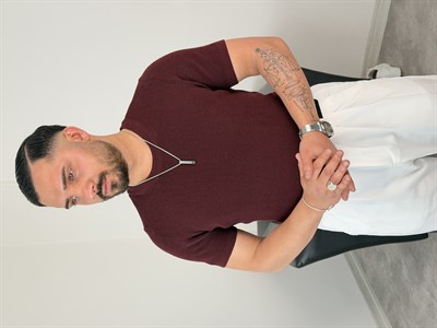 HFA BİSİKLET YAKA PAMUK TRİKO TİŞÖRT MÜRDÜM