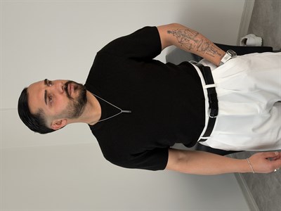 HFA BİSİKLET YAKA PAMUK TRİKO TİŞÖRT SİYAH