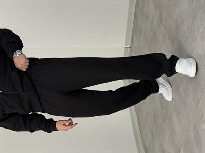 İÇİ ŞARDONLU PİKE PREMİUM TAKIM SİYAH