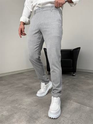 İTHAL KUMAŞ PREMİUM SLİMFİT KUMAŞ PANTOLON GRİ