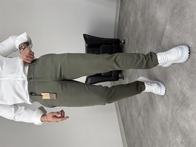 İTHAL KUMAŞ PREMİUM SLİMFİT KUMAŞ PANTOLON ÇAĞLA  YEŞİLİ