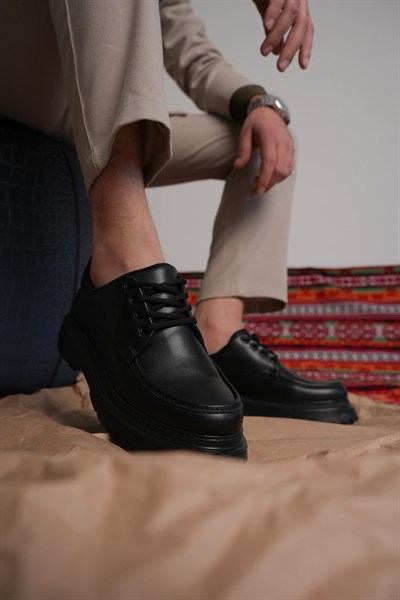 KALIN TABAN B2 MODEL MAT SİYAH AYAKKABI