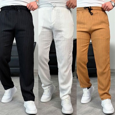 KIRİNKIL DESEN YAZLIK 3 LÜ JOGGER PANTOLON