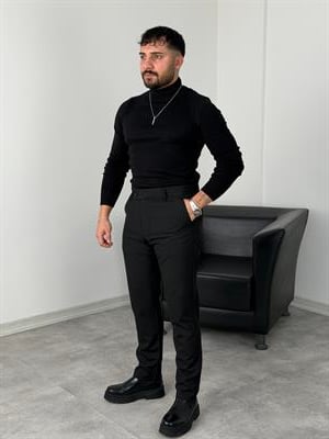 KIŞLIK KLASİK KOMBİNİ SİYAH