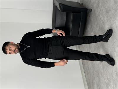 KIŞLIK KLASİK KOMBİNİ SİYAH