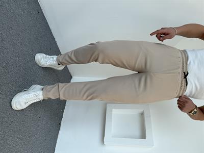 Ottoman Duble Paça Pantolon Bej