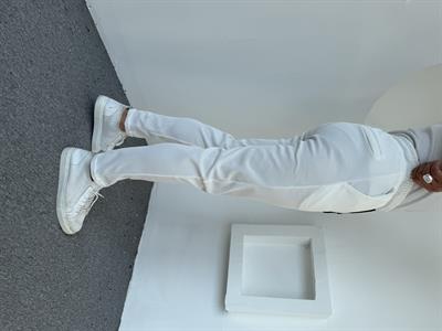 Ottoman Duble Paça Pantolon Beyaz