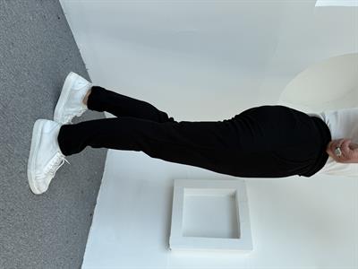 Ottoman Duble Paça Pantolon Siyah