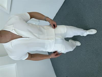 Ottoman Kısakol Gömlek Beyaz