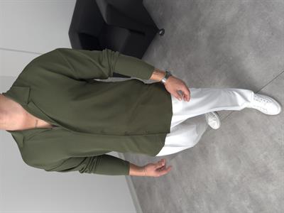 ÖZEL KESİM CRAP UZUNKOL GÖMLEK HAKİ YEŞİL