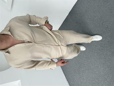 Pamuk Keten Takım Krem