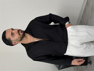 PAMUK KETEN UZUNKOL GÖMLEK SİYAH