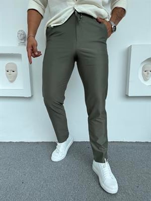 PARAŞÜT KUMAŞ REGULAR KALIP PANTOLON HAKİ