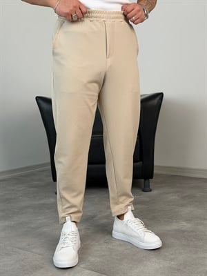PREMİUM KREP BOYFRİEND PANTOLON BEJ